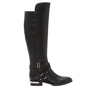 Vince Camuto Leather Preshent Riding Boot